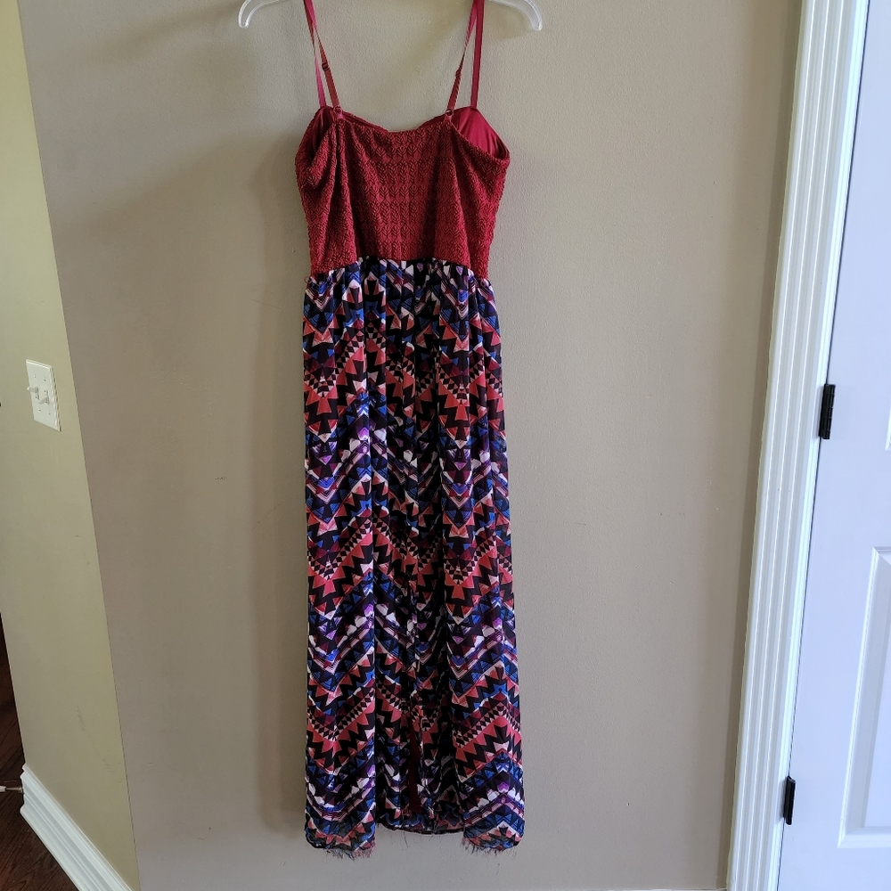 Red Maxi Dress - Picture 6 of 6